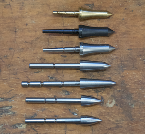 Selection of tang points
